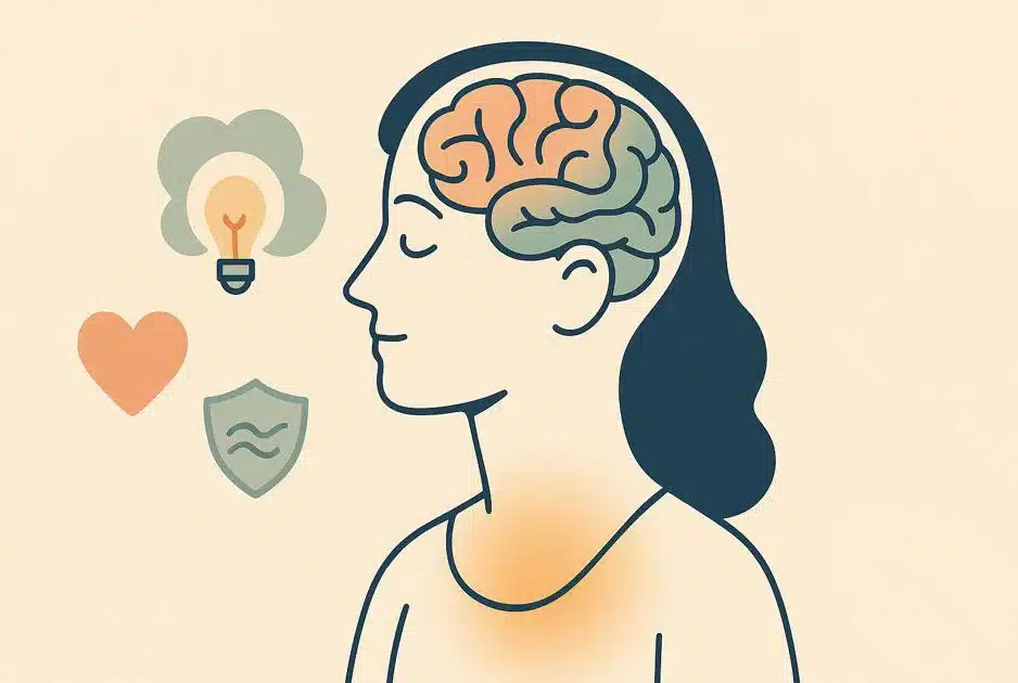 Brain scans show activity in regions associated with emotions and creativity, highlighted by the effects of meditation.