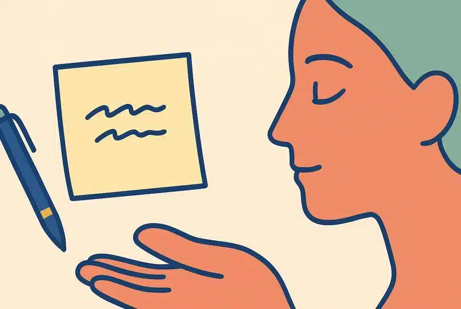 Note "My Why" as motivation for meditation